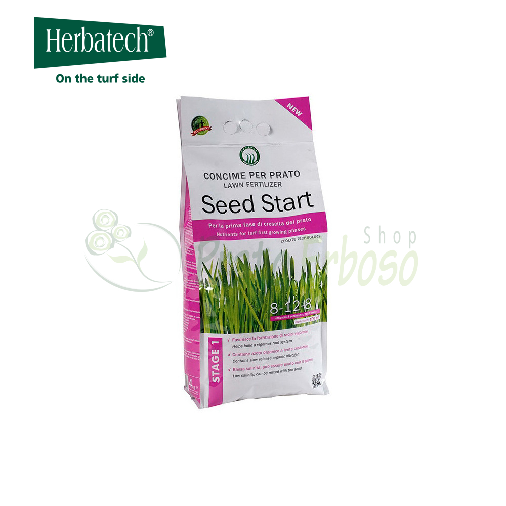 Seed Start 4 Kg Lawn Fertilizer Herbatech