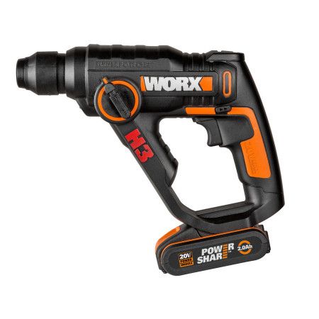 WX390 – 20-V-Akku-Bohrhammer Worx - 1