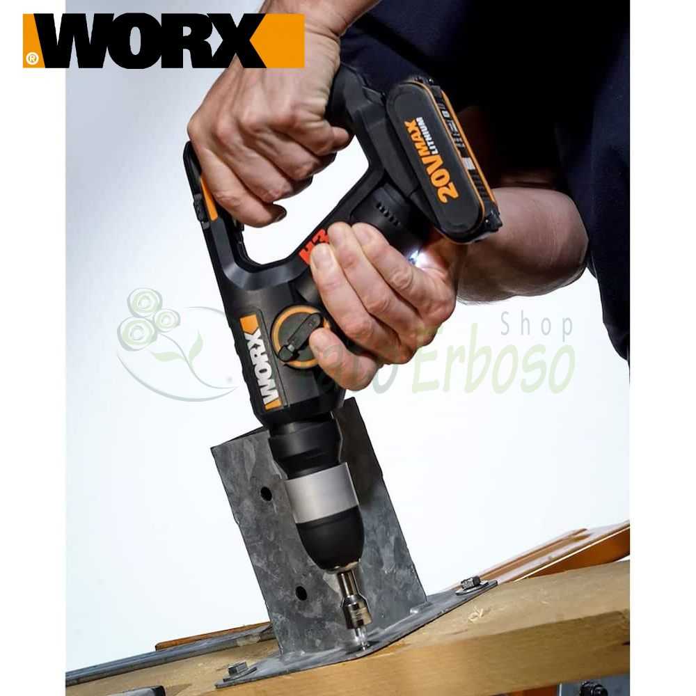 WX390 Cordless hammer drill 20V Worx