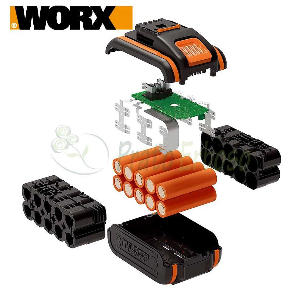 WA3570 20V 5Ah Lithium Battery Worx