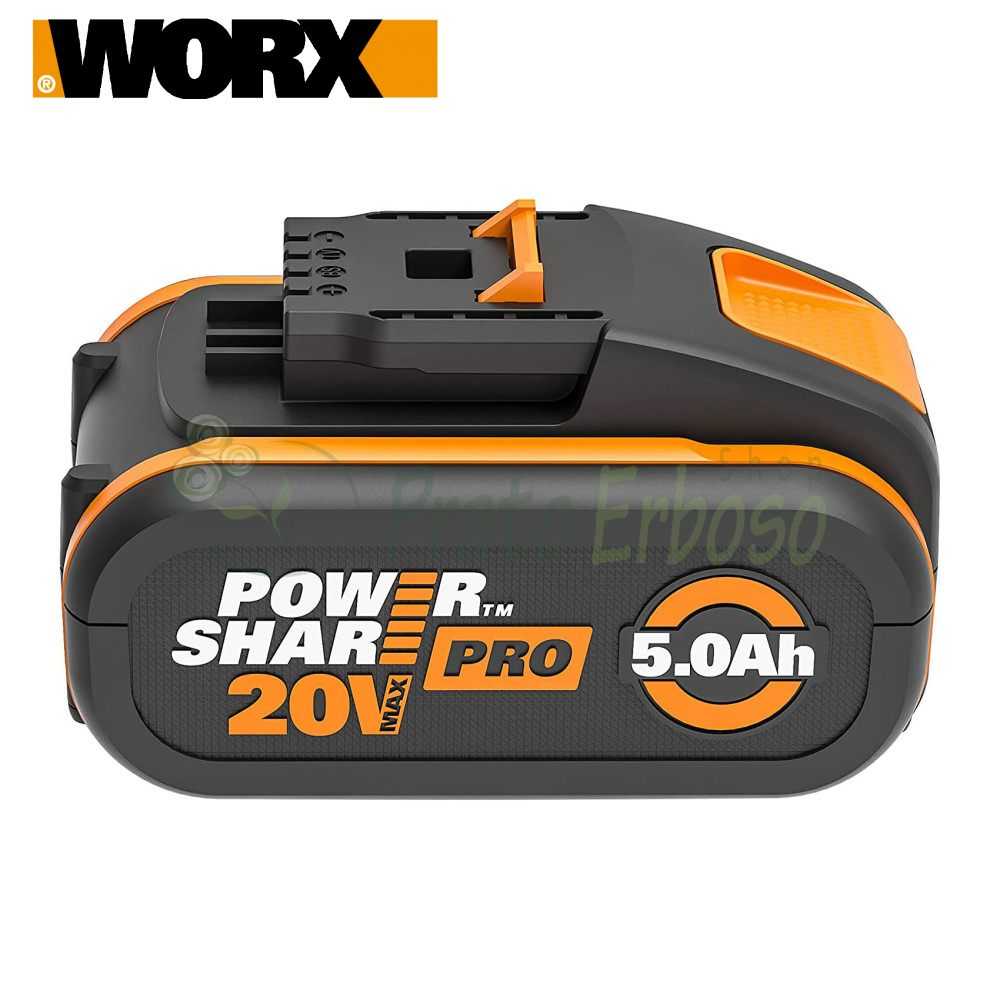 WA3570 20V 5Ah Lithium Battery Worx