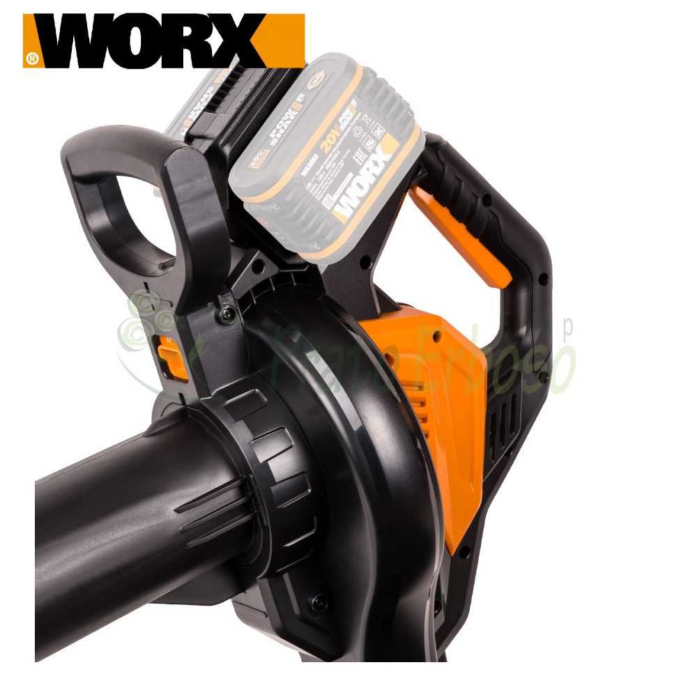 WG583E.9 40V battery blower Worx