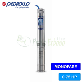 4SRm 1/15 S-PD - 0,75 CP electropompa submersibila monofazata