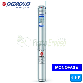 4SRm 1/20 S-PS - Électropompe submersible monophasée 1 HP