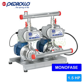 GP2Wm - 5CR 100 - Gruppo di pressione monofase da 1.5 HP