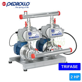 GP2W - 5CR 80 - Set booster trifazat 2 CP Pedrollo - 1