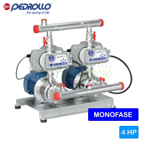 GP2W 95/180M - Gruppo di pressione monofase Pedrollo - 1
