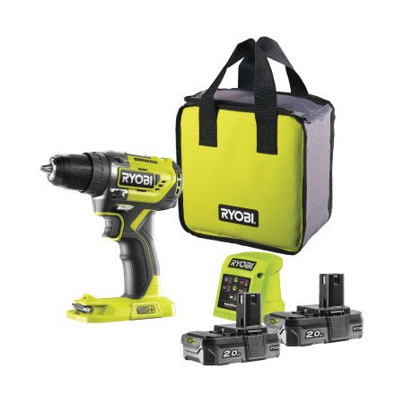 R18DD5-220S - 18V cordless drill driver Ryobi - 2