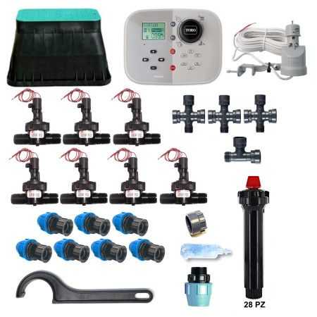 Kit de riego Toro Tempus de 7 zonas 24V