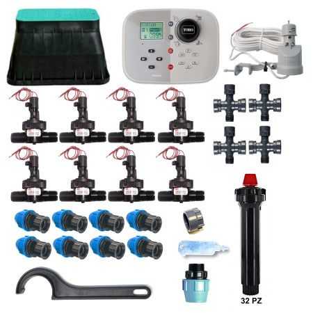 Kit d'irrigation Toro Tempus avec 8 zones 24V