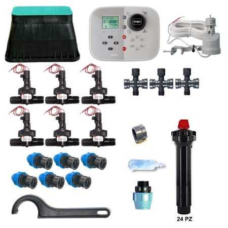 Kit d'arrosage Toro Tempus avec 6 zones 24V