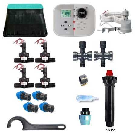 Kit irrigazione Toro Tempus a 4 zone 24V