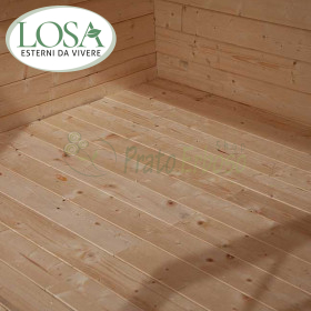 LO/PAVLUCIA - Podea pentru casa din lemn Losa Esterni da Vivere - 1