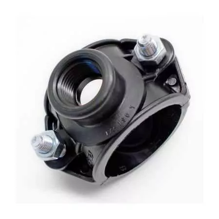 Outlet bracket PN 16 with screws zinc plated 50 X 3/4