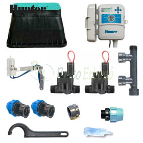 KI-H-2Z24E - Hunter 2-Zone 24V Irrigation Kit