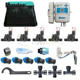 Hunter 5 zone irrigation kit