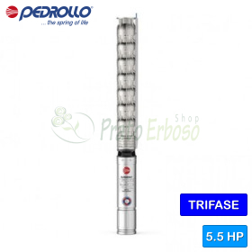 6HR 34/3 - PD - Dreiphasige elektrische Tauchpumpe 5,5 PS Pedrollo - 1