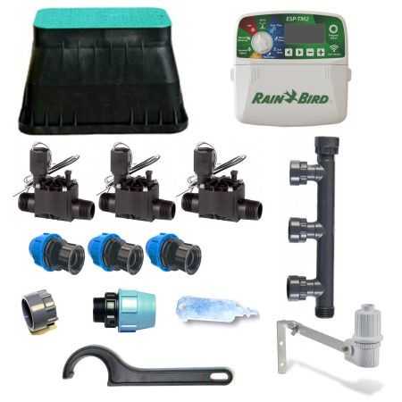 Kit de riego Rain Bird 3 zonas 24V Rain Bird - 1