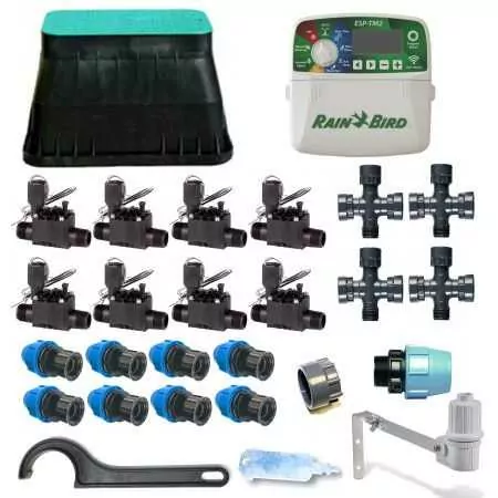 KI-RB-8Z24I - Kit irrigazione Rain Bird a 8 zone 24V