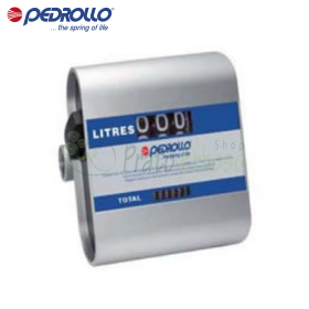 MT 1 - Compteur de litres mécanique pour diesel Pedrollo - 1