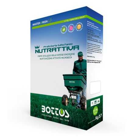 Nutrattiva 5-0-7 - Fertilizzante per prato da 2.7 kg Bottos - 1