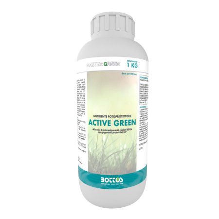 Active Green - 1kg d'engrais liquide pour pelouse Bottos - 1