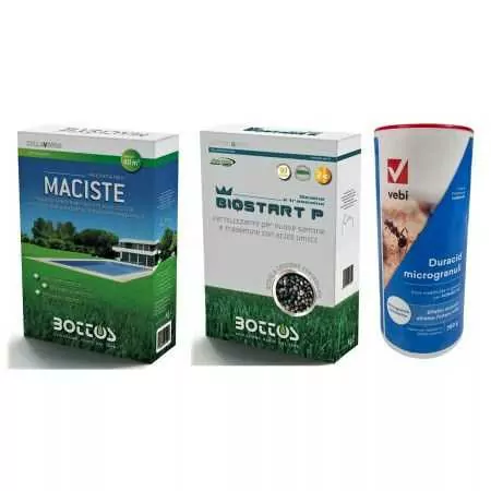 Fertiges Rasensaat-Set – 30 m2