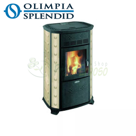 Splendid Sfera 647/749 - 11 Kw beige pellet stove Olimpia Splendid - 1