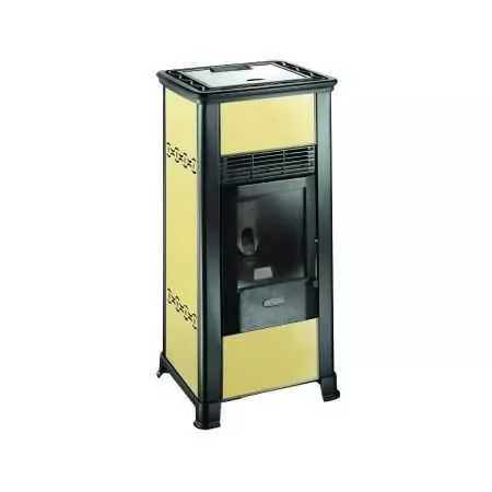 Vivapellets - Stufa a pellet da 8 Kw beige Olimpia Splendid - 1