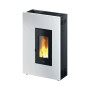 Madison 5 - Stufa a pellet da 5 Kw bianca