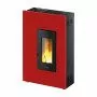 Madison 5 - 5 Kw red pellet stove Pegaso - 2