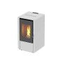 Petit - Stufa a pellet da 6 Kw bianca