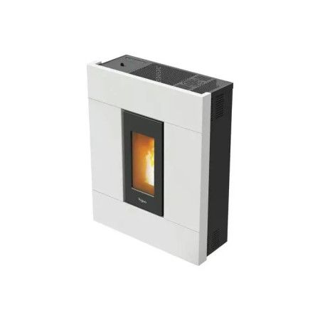 Tabla 7 - Stufa a pellet da 7 Kw bianca