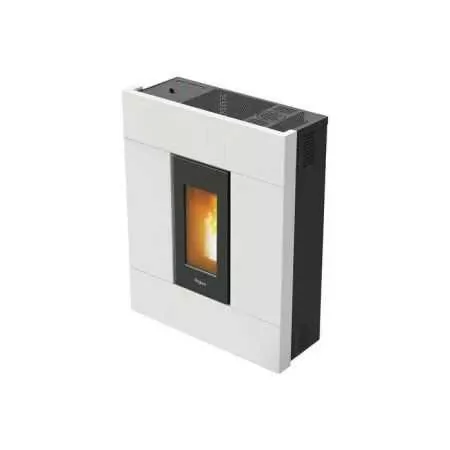 Tabla 7 - Stufa a pellet da 7 Kw bianco Pegaso - 1