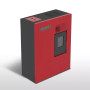 Camilla - 4.6 Kw red pellet stove Punto Fuoco - 1