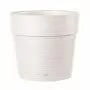 Save pot - 29 cm white round pot