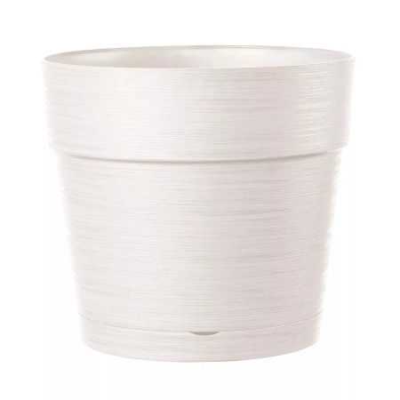 SAVE R POT alb - vază albă rotundă de 29 cm