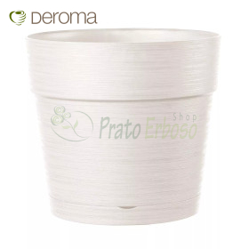 Save pot - 48 cm white round pot