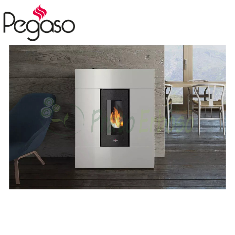 Tabla 7 7 Kw white pellet stove Pegaso
