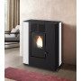 Nella - 9.4 Kw white ducted pellet stove Punto Fuoco - 2