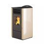 Lory - Stufa a pellet da 9.5 Kw avorio