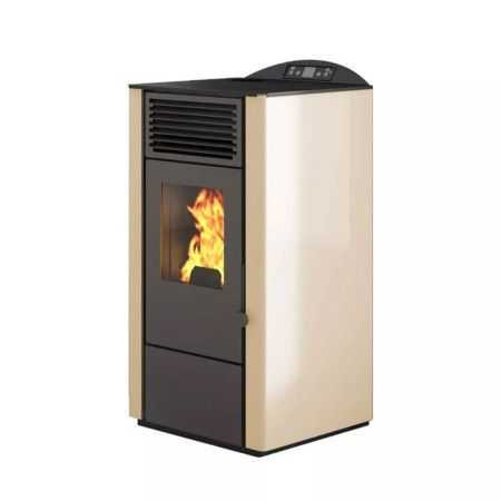 Lory - 9.5 Kw ivory pellet stove Punto Fuoco - 1