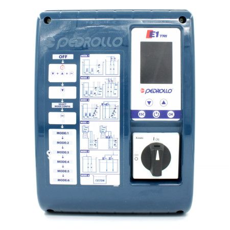 E1 TRI/1 - Electrical panel for three-phase electric pump Pedrollo - 1