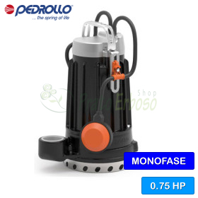 DCm 8 - Elettropompa in ghisa per acque chiare monofase da 0.75 HP Pedrollo - 1