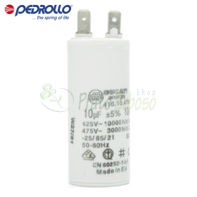 10 F - 10 µF 450 VL capacitor - Pedrollo