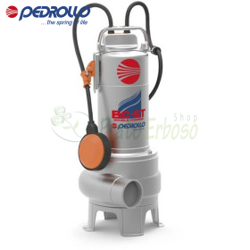 BC 20/50-ST - Electrobomba BICOCANAL trifásica de 2 HP para aguas residuales