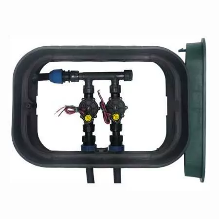 PA-DV-2-9V - Puisard assemblé 1", 2 zones Rain Bird - 1