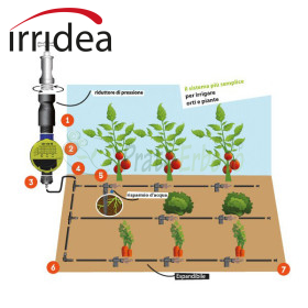 Kit d'irrigation de jardin OUTLET Irridea - 1