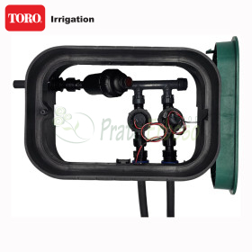 PA-EZP-F2-9V - Cárter ensamblado de 1", 2 zonas