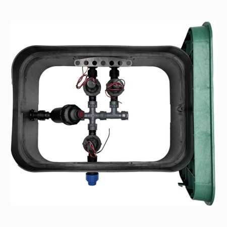 PA-EZP-F3 - Bazin de colectare asamblat 1" cu 3 zone TORO Irrigazione - 1